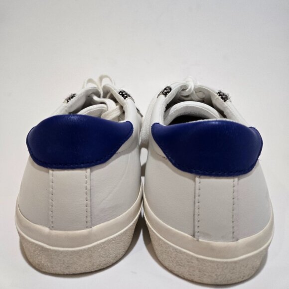 MWL Madewell Sidewalk Low-Top Sneakers Leather and Calf Hair Lace-up Size 9 - Picture 3 of 10